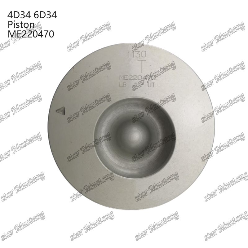 4D34 Motor Piston Pin Hole 36mm Con Alfin Con Galería de Aceite ME220470 Para repuestos de motores Mitsubishi