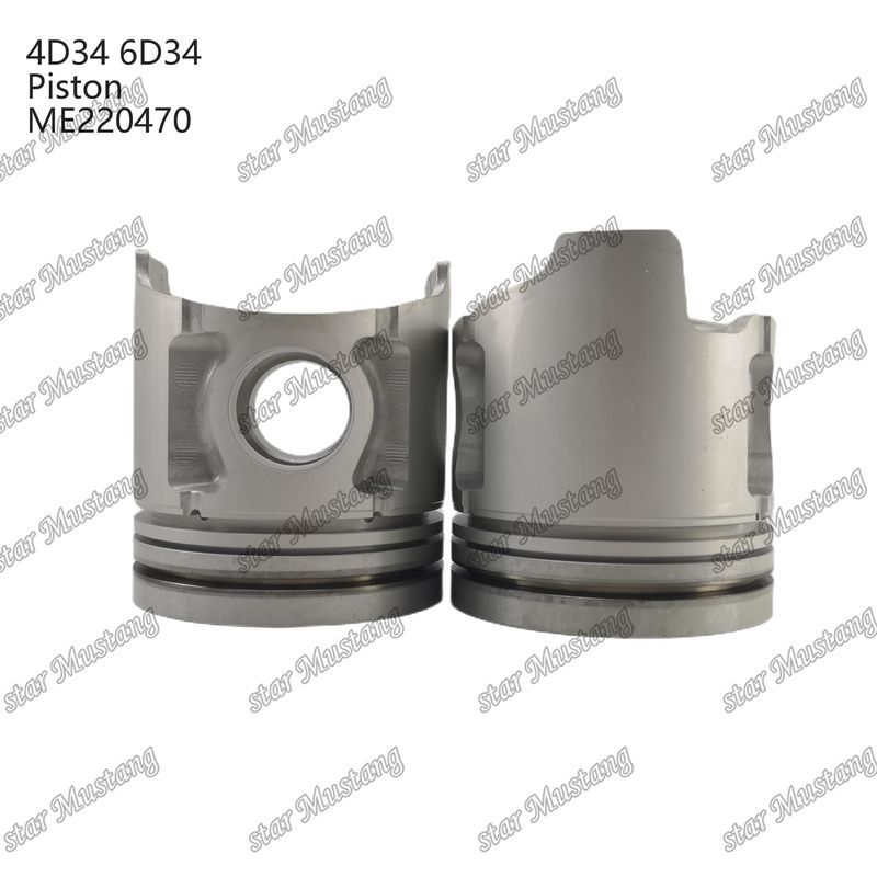 4D34 Motor Piston Pin Hole 36mm Con Alfin Con Galería de Aceite ME220470 Para repuestos de motores Mitsubishi
