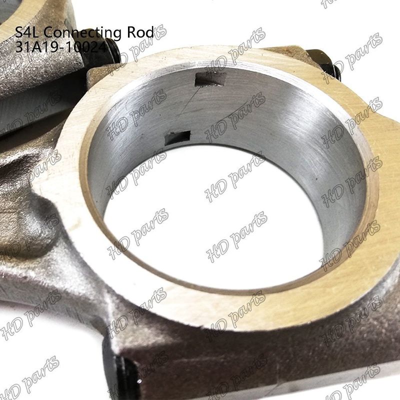 Varilla de conexión S3L S4L 108 mm de largo escalonado plano 31A19-10024 Para Mitsubishi Diesel Motor Parts Repair