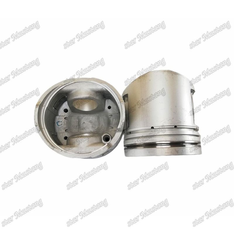 6D16-3AT Cámara de pistones del motor Tamaño 56mm 3kx2.5x4mm Agujero de alfiler 42mm ME072570 Para repuestos de motores Mitsubishi
