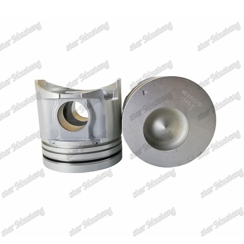 6D16-3AT Cámara de pistones del motor Tamaño 56mm 3kx2.5x4mm Agujero de alfiler 42mm ME072570 Para repuestos de motores Mitsubishi