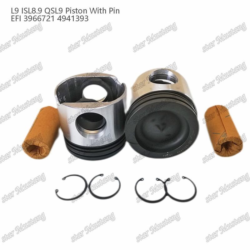 Piston L9 ISL8.9 QSL9 Inyección eléctrica 3966721 4941393 Para piezas de reparación de motores diésel Cummins