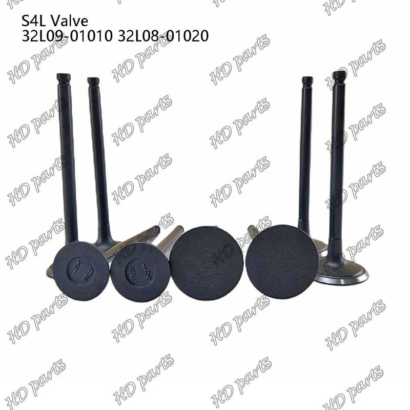 Válvula S4L IN 32L09-01010 EX 32L08-01020 para las piezas de reparación de motores diesel Mitsubishi