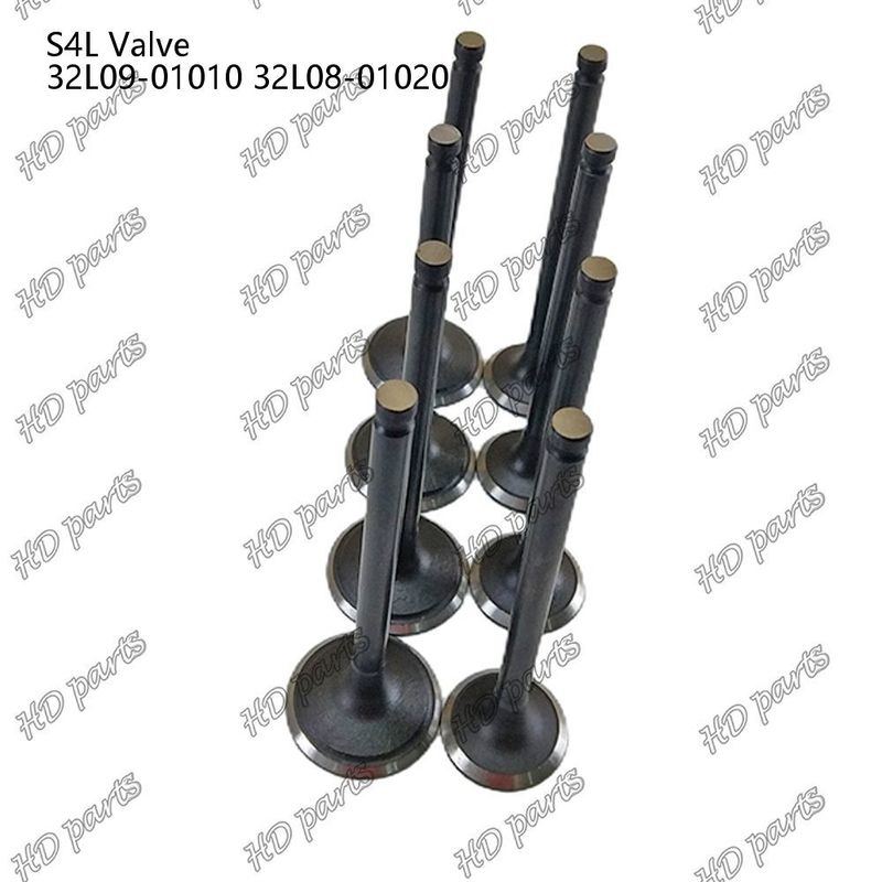 Válvula S4L IN 32L09-01010 EX 32L08-01020 para las piezas de reparación de motores diesel Mitsubishi