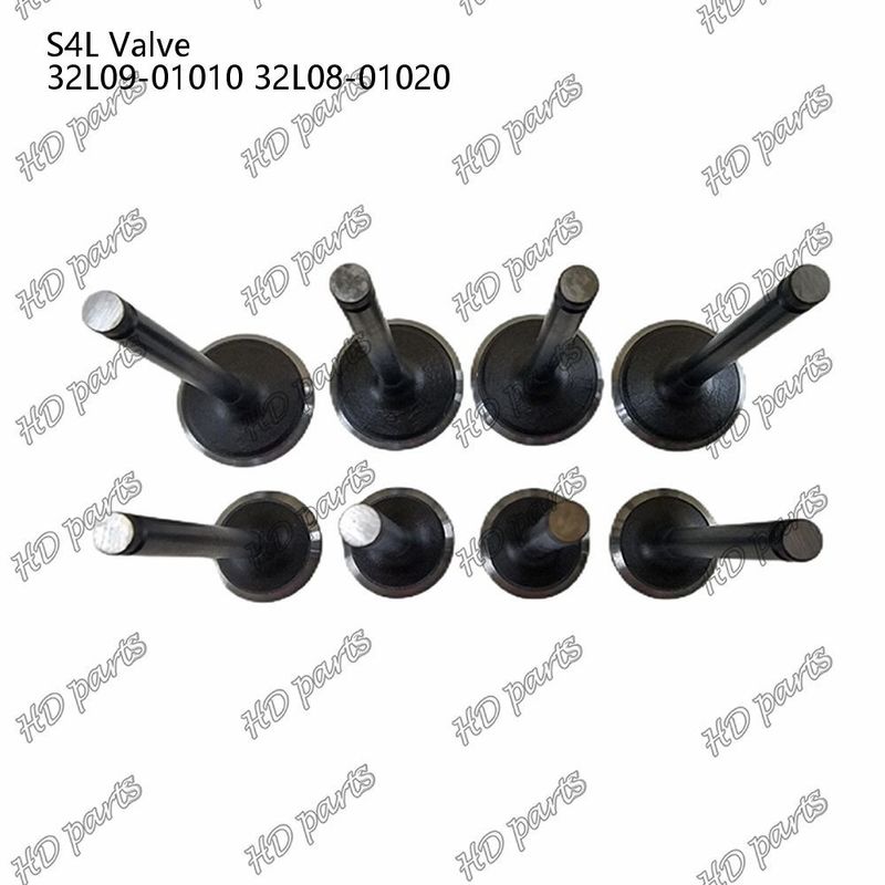 Válvula S4L IN 32L09-01010 EX 32L08-01020 para las piezas de reparación de motores diesel Mitsubishi