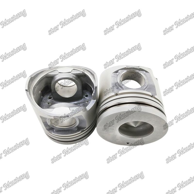 6D16T Cámara de pistones del motor Tamaño 57mm 3kx2.5x4mm Agujero de alfiler 42mm ME300199 Para repuestos de motores Mitsubishi