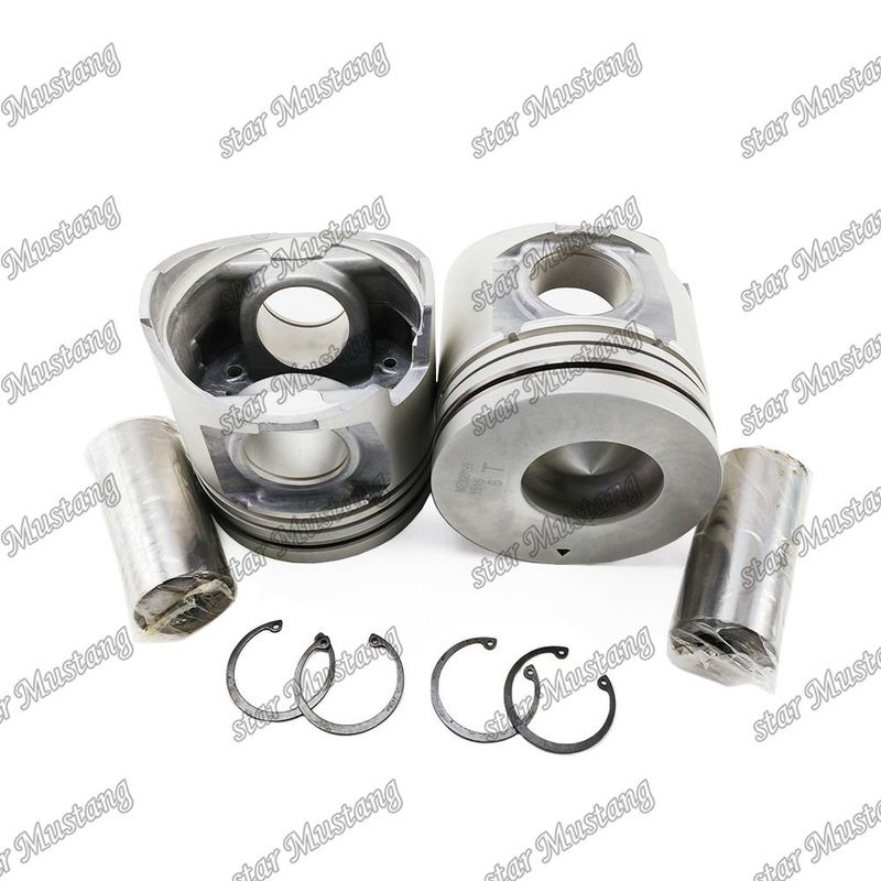 6D16T Cámara de pistones del motor Tamaño 57mm 3kx2.5x4mm Agujero de alfiler 42mm ME300199 Para repuestos de motores Mitsubishi