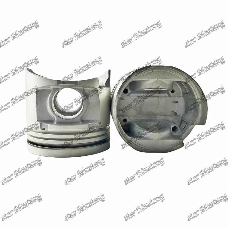 6D17 Cámara de pistones del motor Tamaño 53mm 3×2.5×4mm Agujero de alfiler 38mm ME072548 Para repuestos de motores Mitsubishi
