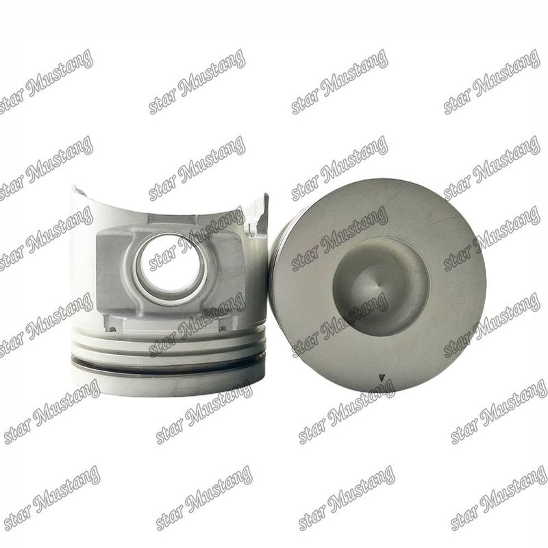 6D17 Cámara de pistones del motor Tamaño 53mm 3×2.5×4mm Agujero de alfiler 38mm ME072548 Para repuestos de motores Mitsubishi