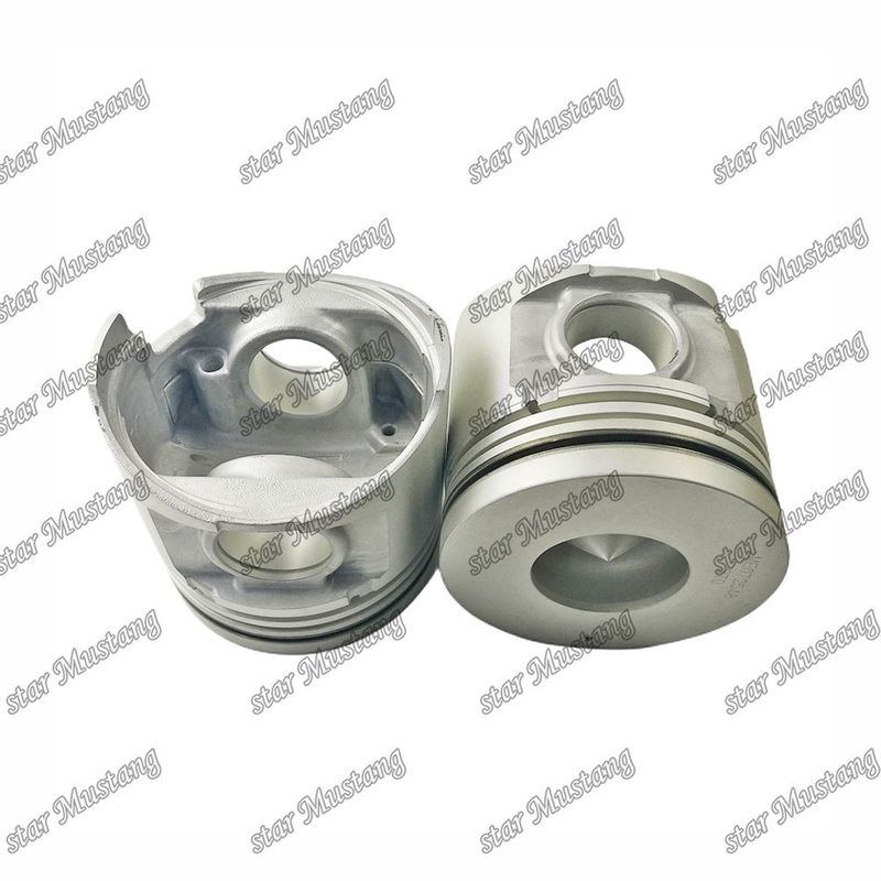 6D17 Cámara de pistones del motor Tamaño 53mm 3×2.5×4mm Agujero de alfiler 38mm ME072548 Para repuestos de motores Mitsubishi