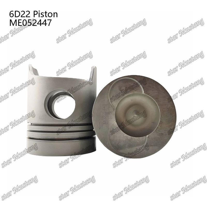 6D22 Cámara de pistón del motor Tamaño 68mm Anillo de aceite 4mm ME052447 Para repuestos de motores Mitsubishi