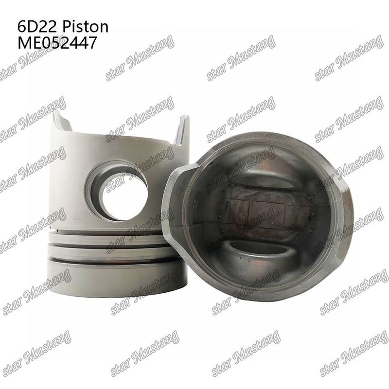 6D22 Cámara de pistón del motor Tamaño 68mm Anillo de aceite 4mm ME052447 Para repuestos de motores Mitsubishi