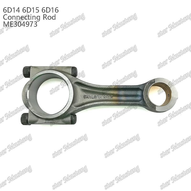 Durabilidad Maquinaria diésel Conducción Varilla de conexión 6D14 6D15 6D16 Staggered biselado con tuerca ME304973 Para Mitsubishi