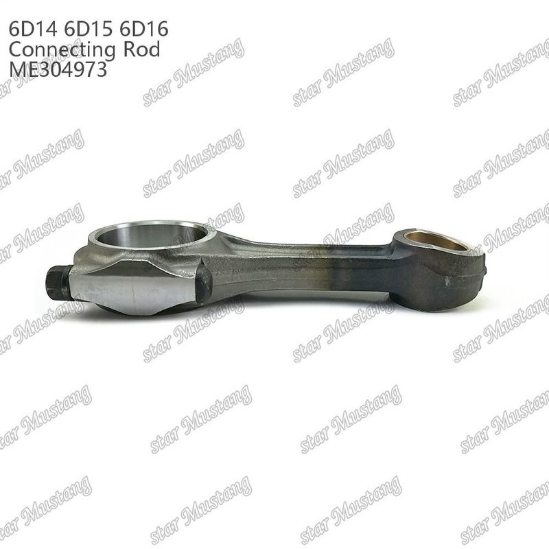 Durabilidad Maquinaria diésel Conducción Varilla de conexión 6D14 6D15 6D16 Staggered biselado con tuerca ME304973 Para Mitsubishi