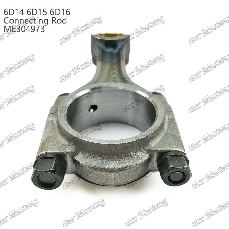 Durabilidad Maquinaria diésel Conducción Varilla de conexión 6D14 6D15 6D16 Staggered biselado con tuerca ME304973 Para Mitsubishi