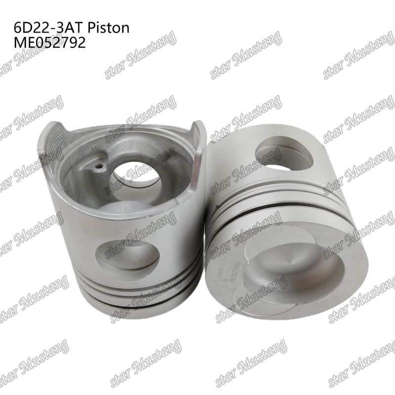 6D22-3AT Cámara de pistones del motor Tamaño 80mm 3.3Kx3x4mm ME052792 Para repuestos de motores Mitsubishi