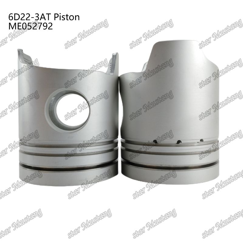 6D22-3AT Cámara de pistones del motor Tamaño 80mm 3.3Kx3x4mm ME052792 Para repuestos de motores Mitsubishi