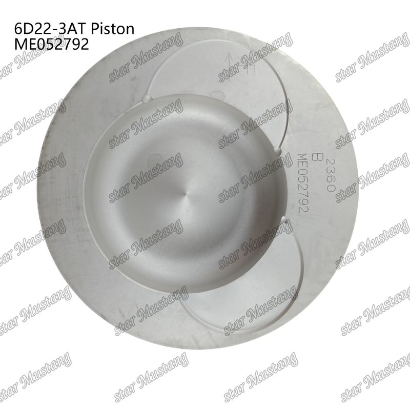 6D22-3AT Cámara de pistones del motor Tamaño 80mm 3.3Kx3x4mm ME052792 Para repuestos de motores Mitsubishi