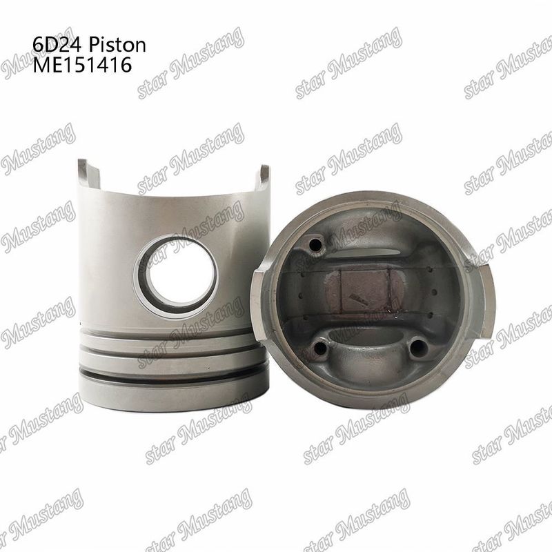 6D24 Cámara de pistones del motor Tamaño 69mm 3.3Kx3x4mm ME151416 Para repuestos de motores Mitsubishi