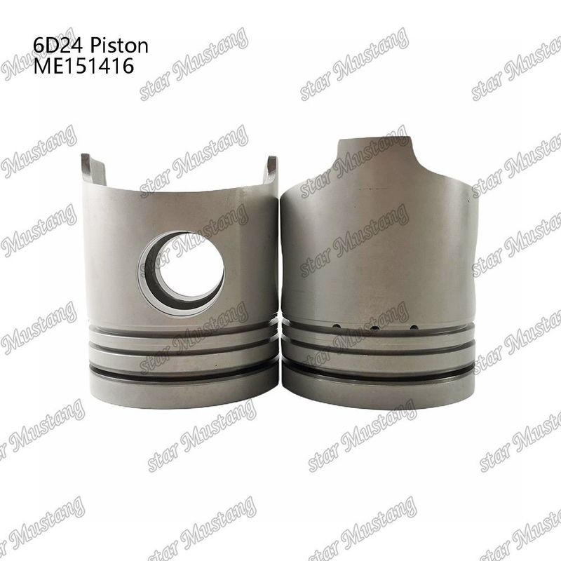 6D24 Cámara de pistones del motor Tamaño 69mm 3.3Kx3x4mm ME151416 Para repuestos de motores Mitsubishi