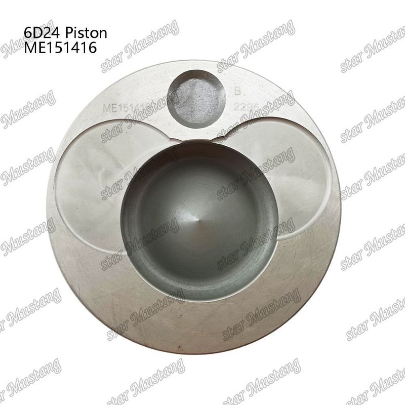 6D24 Cámara de pistones del motor Tamaño 69mm 3.3Kx3x4mm ME151416 Para repuestos de motores Mitsubishi