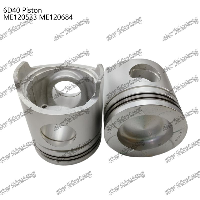 6D40 Cámara de pistones del motor Tamaño 90 mm ME120533 ME120684 Para repuestos de motores Mitsubishi