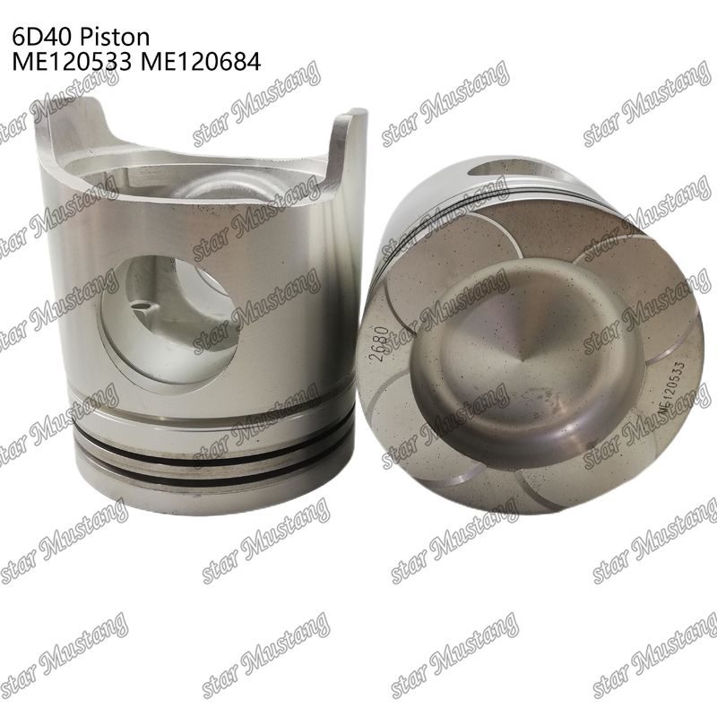 6D40 Cámara de pistones del motor Tamaño 90 mm ME120533 ME120684 Para repuestos de motores Mitsubishi