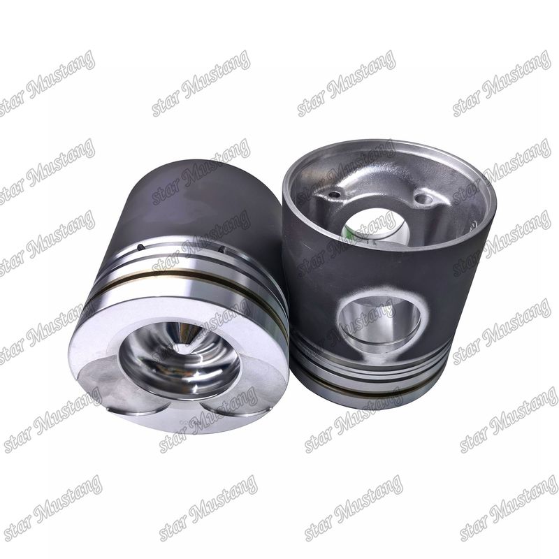 Pistón D1146 0214B 65.02501-0214B con refrigeración interna Para Doosan Diesel Motor Parts Repair