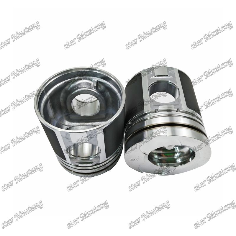 Pistón D1146 Fondo plano 65.02501-0507 Para las piezas de reparación de motores Diesel Doosan