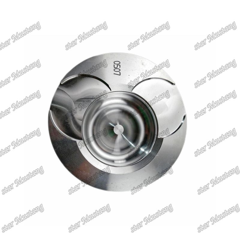 Pistón D1146 Fondo plano 65.02501-0507 Para las piezas de reparación de motores Diesel Doosan