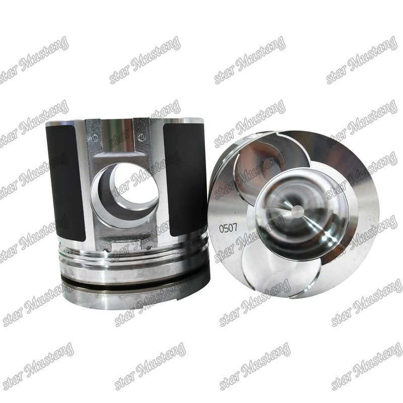 Pistón D1146 Fondo plano 65.02501-0507 Para las piezas de reparación de motores Diesel Doosan