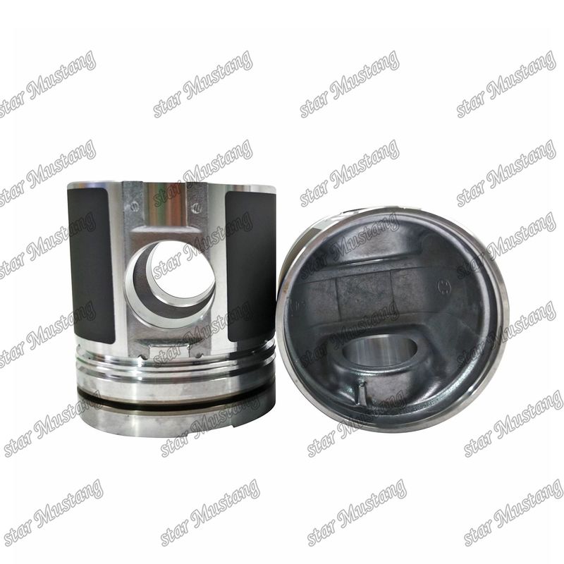Pistón D1146 Fondo plano 65.02501-0507 Para las piezas de reparación de motores Diesel Doosan