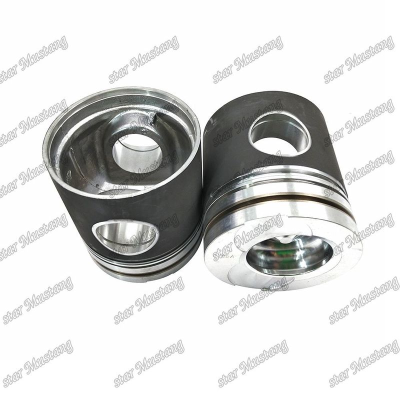 Pistón D1146 Fondo plano 65.02501-0785A Para las piezas de reparación de motores diésel Doosan