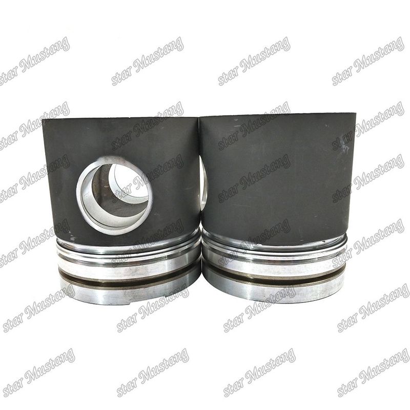 Pistón D1146 Fondo plano 65.02501-0785A Para las piezas de reparación de motores diésel Doosan