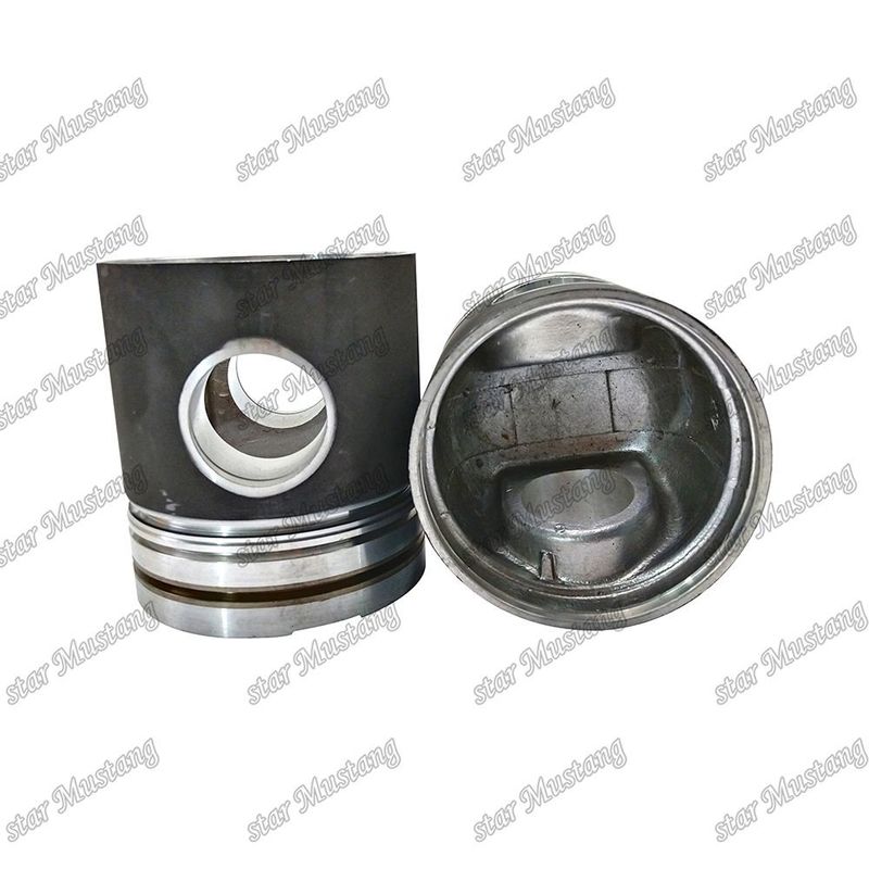 Pistón D1146 Fondo plano 65.02501-0785A Para las piezas de reparación de motores diésel Doosan