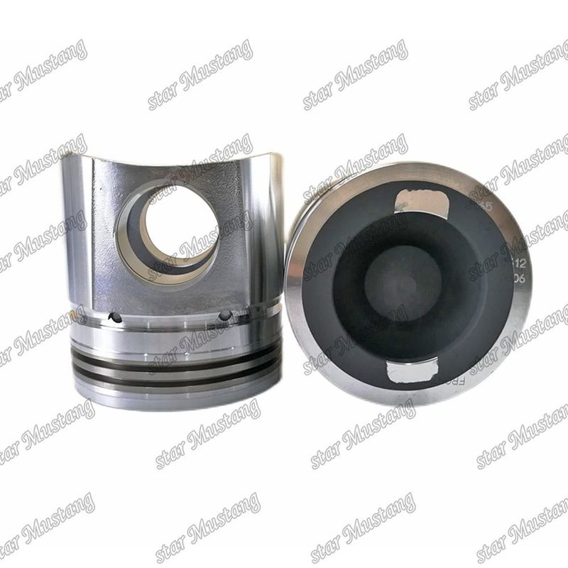 Pistón QSB5.9 Inyección eléctrica 3948465 Cámara de combustión 61mm Para partes de reparación de motores diésel Cummins