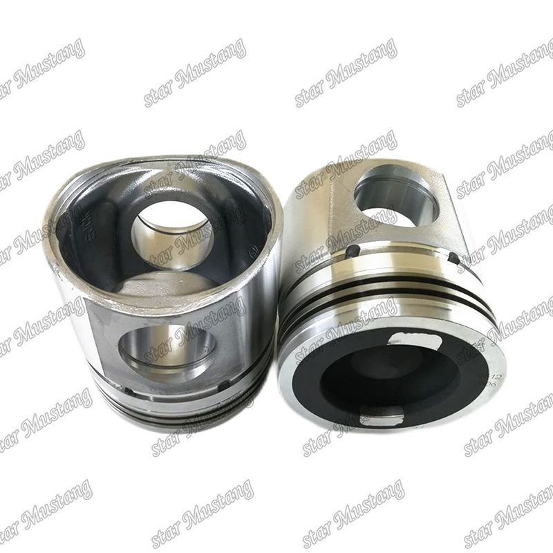 Pistón QSB5.9 Inyección eléctrica 3948465 Cámara de combustión 61mm Para partes de reparación de motores diésel Cummins