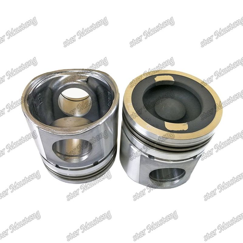 Pistón QSB5.9 Inyección eléctrica 3948465 Cámara de combustión 61mm Para partes de reparación de motores diésel Cummins