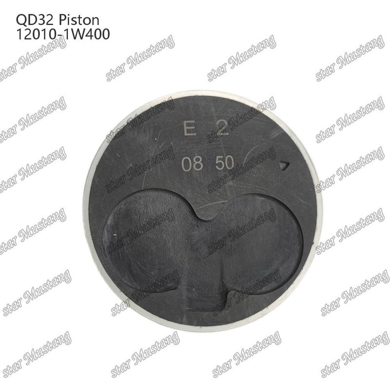 QD32 pistón del motor con galería de aceite 12010-1W400 para Mitsubishi motor de piezas de repuesto
