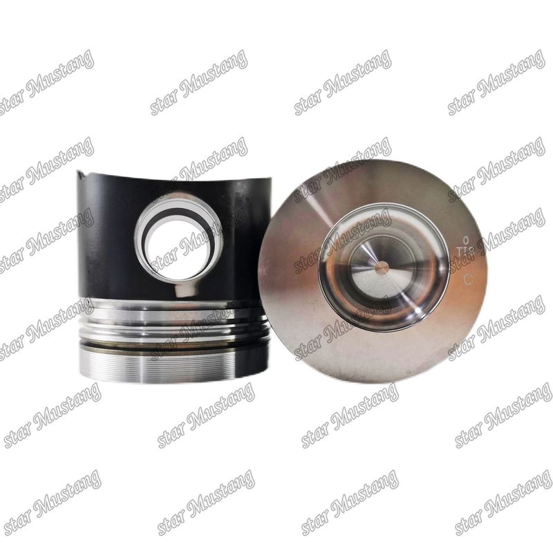Pistón D2848 DV15 sin válvula, marca 65.02501-0774 Para las piezas de reparación de motores diesel Doosan