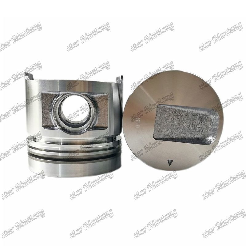 S4S S6S 3044C C3.4 pistón del motor con anillo de aceite Alfin 4.5mm 32A17-00100 Para Mitsubishi piezas de repuesto del motor