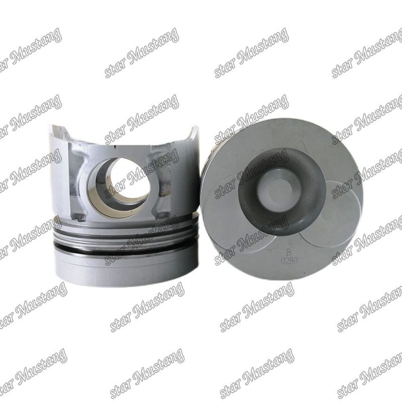 Pistón DB58 DH220-5 Agujero de alfiler 36mm Cámara de combustión 54mm 65.02501-0280 Para Doosan Diesel Motor Reparación de piezas