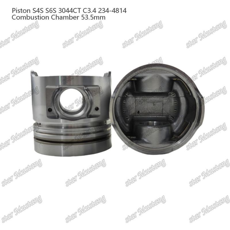 S4S S6S 3044CT C3.4 Motor pistón cámara alfa tamaño 53.5mm anillo de aceite 4.5mm 234-4814 Para Mitsubishi motor de piezas de repuesto