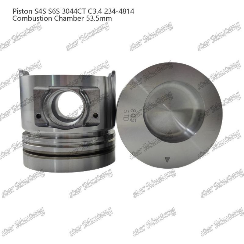 S4S S6S 3044CT C3.4 Motor pistón cámara alfa tamaño 53.5mm anillo de aceite 4.5mm 234-4814 Para Mitsubishi motor de piezas de repuesto