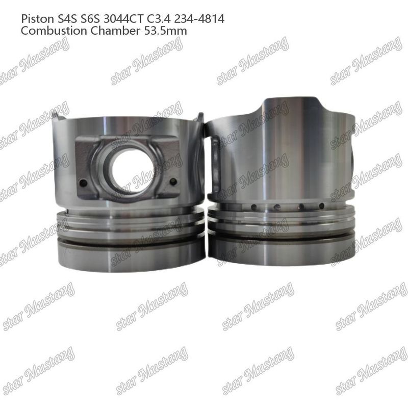 S4S S6S 3044CT C3.4 Motor pistón cámara alfa tamaño 53.5mm anillo de aceite 4.5mm 234-4814 Para Mitsubishi motor de piezas de repuesto