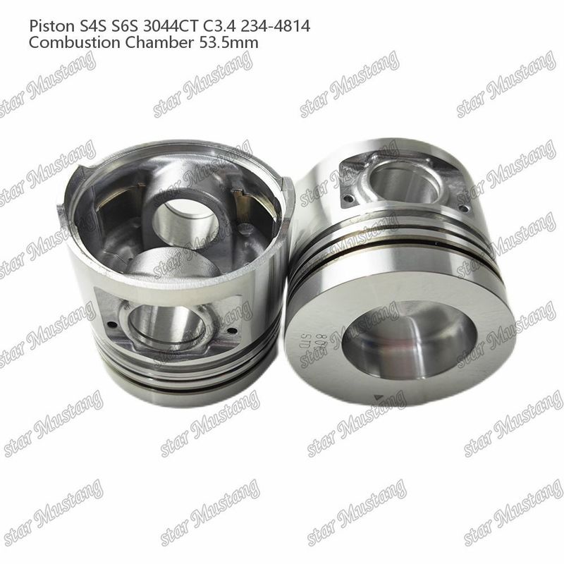 S4S S6S 3044CT C3.4 Motor pistón cámara alfa tamaño 53.5mm anillo de aceite 4.5mm 234-4814 Para Mitsubishi motor de piezas de repuesto