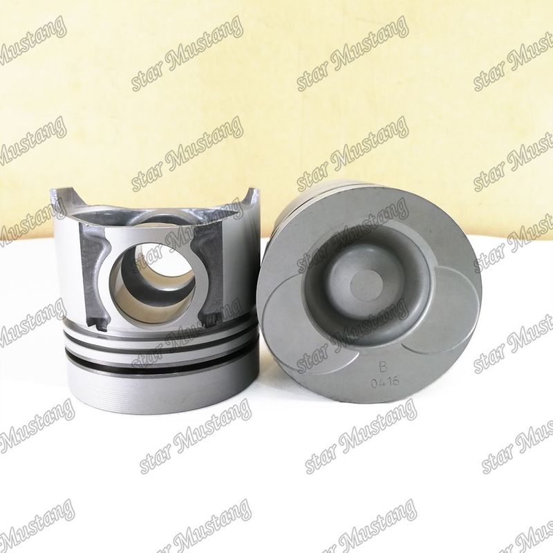 Pistón DB58 DH220-7 sin ranura 36 mm agujero de alfiler cámara de combustión 56 mm 65.02501-0416 Para Doosan