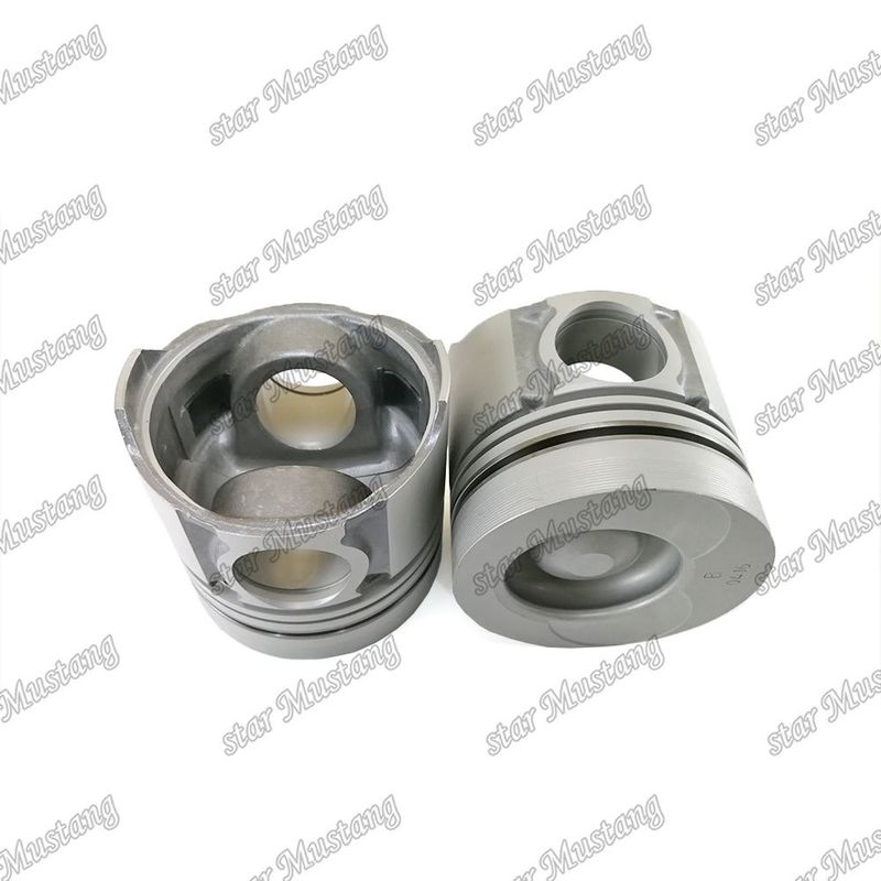 Pistón DB58 DH220-7 sin ranura 36 mm agujero de alfiler cámara de combustión 56 mm 65.02501-0416 Para Doosan