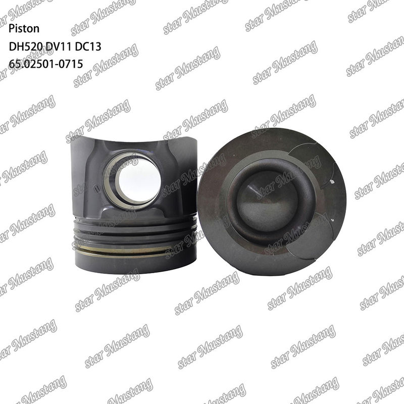 Pistón DH520 DV11 DC13 65.02501-0715 Para las piezas de reparación de motores diésel Doosan