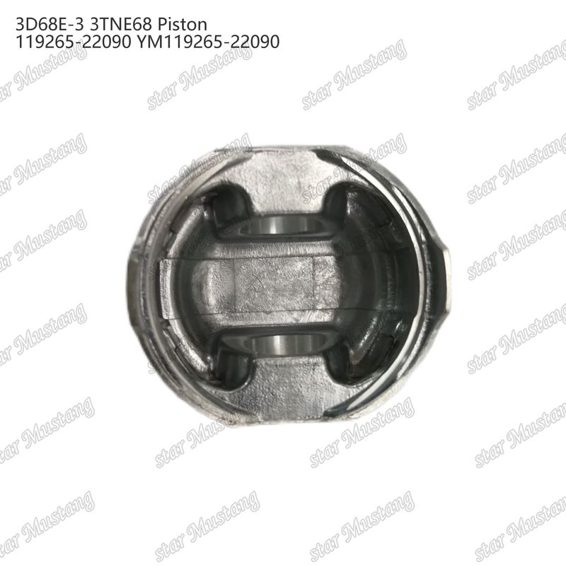 Pistón 3D68E-3 3TNE68 Alturas 53mm 119265-22090 YM119265-22090 Para las piezas de reparación de motores diésel Yanmar